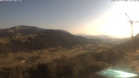 Archiv Foto Webcam Blick vom Hotel Bergkristall in Oberstaufen 17:00