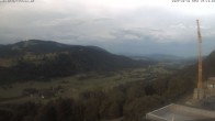 Archiv Foto Webcam Blick vom Hotel Bergkristall in Oberstaufen 06:00