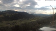 Archiv Foto Webcam Blick vom Hotel Bergkristall in Oberstaufen 17:00
