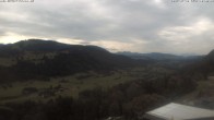 Archiv Foto Webcam Blick vom Hotel Bergkristall in Oberstaufen 09:00