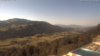Archiv Foto Webcam Blick vom Hotel Bergkristall in Oberstaufen 09:00