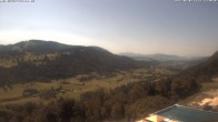 Archiv Foto Webcam Blick vom Hotel Bergkristall in Oberstaufen 11:00