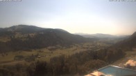 Archiv Foto Webcam Blick vom Hotel Bergkristall in Oberstaufen 13:00