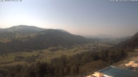 Archiv Foto Webcam Blick vom Hotel Bergkristall in Oberstaufen 11:00