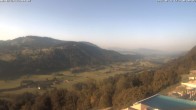 Archiv Foto Webcam Blick vom Hotel Bergkristall in Oberstaufen 07:00