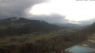 Archiv Foto Webcam Blick vom Hotel Bergkristall in Oberstaufen 09:00