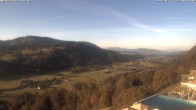 Archiv Foto Webcam Blick vom Hotel Bergkristall in Oberstaufen 07:00