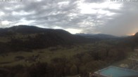 Archiv Foto Webcam Blick vom Hotel Bergkristall in Oberstaufen 17:00