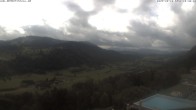 Archiv Foto Webcam Blick vom Hotel Bergkristall in Oberstaufen 11:00