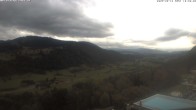 Archiv Foto Webcam Blick vom Hotel Bergkristall in Oberstaufen 17:00