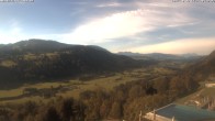 Archiv Foto Webcam Blick vom Hotel Bergkristall in Oberstaufen 09:00