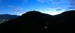 Archived image Webcam Panorama view Col Raiser 19:00