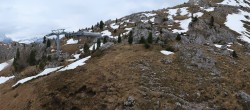Archived image Webcam Panorama Val Gardena: Citta dei Sassi 05:00