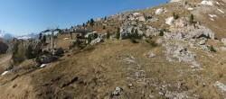 Archiv Foto Webcam Bergstation Citta dei Sassi, Val Gardena 07:00