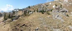 Archiv Foto Webcam Bergstation Citta dei Sassi, Val Gardena 09:00