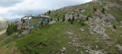 Archiv Foto Webcam Bergstation Citta dei Sassi, Val Gardena 15:00