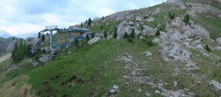 Archiv Foto Webcam Bergstation Citta dei Sassi, Val Gardena 19:00