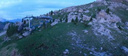 Archiv Foto Webcam Bergstation Citta dei Sassi, Val Gardena 04:00