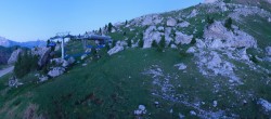 Archiv Foto Webcam Bergstation Citta dei Sassi, Val Gardena 03:00