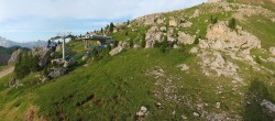 Archiv Foto Webcam Bergstation Citta dei Sassi, Val Gardena 05:00