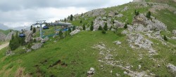 Archiv Foto Webcam Bergstation Citta dei Sassi, Val Gardena 13:00