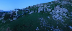 Archiv Foto Webcam Bergstation Citta dei Sassi, Val Gardena 03:00
