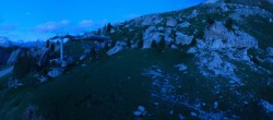 Archiv Foto Webcam Bergstation Citta dei Sassi, Val Gardena 03:00