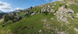 Archiv Foto Webcam Bergstation Citta dei Sassi, Val Gardena 07:00