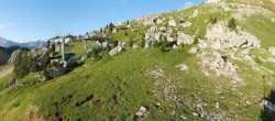 Archiv Foto Webcam Bergstation Citta dei Sassi, Val Gardena 06:00