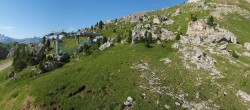 Archiv Foto Webcam Bergstation Citta dei Sassi, Val Gardena 07:00