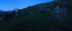 Archiv Foto Webcam Bergstation Citta dei Sassi, Val Gardena 03:00