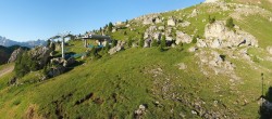 Archiv Foto Webcam Bergstation Citta dei Sassi, Val Gardena 06:00