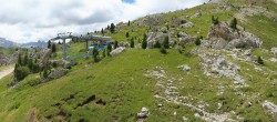 Archiv Foto Webcam Bergstation Citta dei Sassi, Val Gardena 11:00