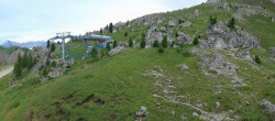 Archived image Webcam Panorama Val Gardena: Citta dei Sassi 06:00