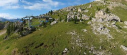Archiv Foto Webcam Bergstation Citta dei Sassi, Val Gardena 07:00