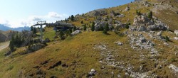 Archived image Webcam Panorama Val Gardena: Citta dei Sassi 07:00
