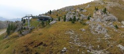 Archiv Foto Webcam Bergstation Citta dei Sassi, Val Gardena 08:00