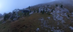 Archiv Foto Webcam Bergstation Citta dei Sassi, Val Gardena 05:00