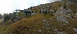 Archived image Webcam Panorama Val Gardena: Citta dei Sassi 09:00