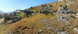 Archiv Foto Webcam Bergstation Citta dei Sassi, Val Gardena 09:00