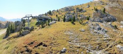 Archiv Foto Webcam Bergstation Citta dei Sassi, Val Gardena 11:00