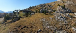 Archiv Foto Webcam Bergstation Citta dei Sassi, Val Gardena 09:00