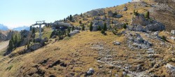 Archived image Webcam Panorama Val Gardena: Citta dei Sassi 11:00