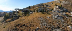 Archiv Foto Webcam Bergstation Citta dei Sassi, Val Gardena 09:00