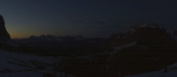 Archiv Foto Webcam Col Rodella Fassatal 21:00