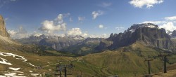 Archiv Foto Webcam Col Rodella Fassatal 09:00
