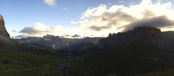 Archiv Foto Webcam Col Rodella Fassatal 06:00