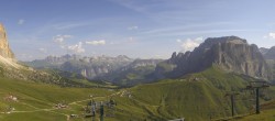 Archiv Foto Webcam Col Rodella Fassatal 09:00
