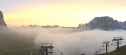 Archiv Foto Webcam Col Rodella Fassatal 05:00