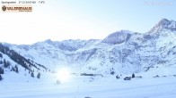 Archived image Webcam Alpine Restaurant Valeriehaus 06:00